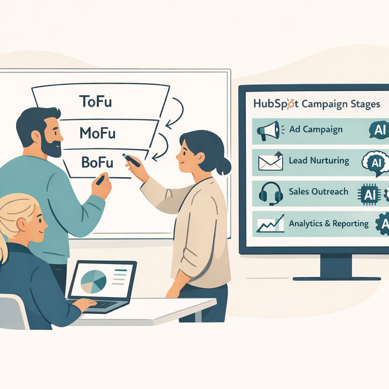 HubSpot kampanjamalli