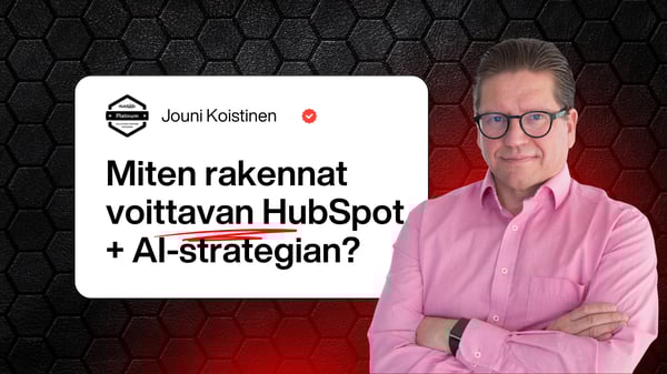 Voittava HubSpot Ai strategia