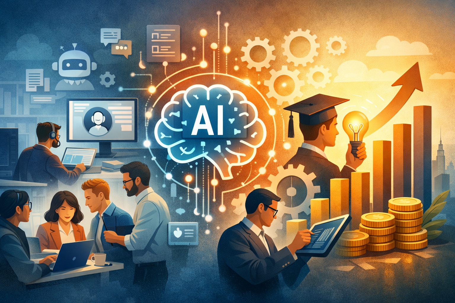 AI käyttöönotto B2B yrityksissä