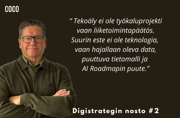 Digistrategin nosto #2 Jouni Koistinen AI Roadmap