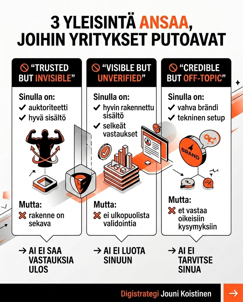 Miten AI siteeraa sinua? Digistrategi Jouni Koistinen